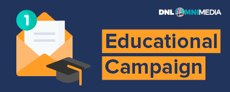 Educational campaigns are one type of nonprofit email marketing.