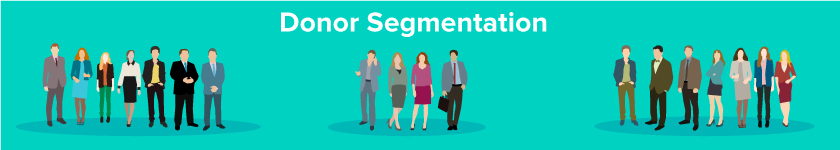 Donor segmentation involves separating your donors into groups.